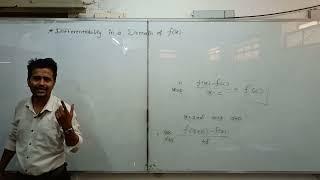 22.9 LCD: Differentiability - Observations for Domain of f(x), Differentiation