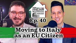 Moving to Italy as an EU Citizen
