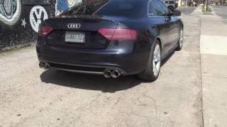 Audi A5 custom Dual Exhaust @ HOTRODSCOTTS