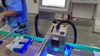 Laser marking machine for noodle bag package | laser marking machine