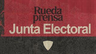 Rueda de prensa de la Junta Electoral | 27.11.2024