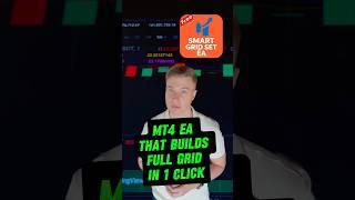 This EA Builds a Full Grid in 1 Click | Smart Grid Set EA for MT4 #mt4 #eatrading #trailingstop