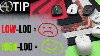 Besser Aimen durch richtige Gaming Mouse / Mousepad Kombination & ... stellt die LOD höher!