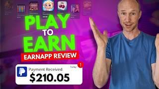 Passive Earnings + Play to Earn - EarnApp UPDATED Review ($200 Payment Proof)