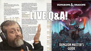 2024 Dungeon Masters Guide Q&A Livestream | Nerd Immersion