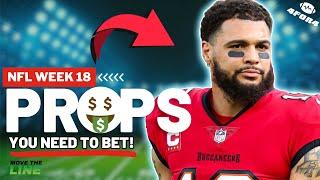 Expert NFL Week 18 Player Prop Bets! | Top Picks, Predictions & Odds