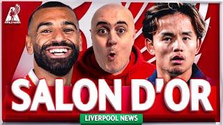 SALAH NO.1 IN BALLON D’OR RACE! + £66M KUBO MOVE MENTIONED?! Liverpool FC Latest Transfer News