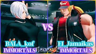 KOF XV️BALA_kof vs EI_Jamaikas️Rank MatchThe Battle of Warriors️With 100% Damage Combos️