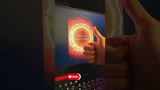 Cool animated logo creation for just 1 minute #tutorial
