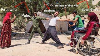 Ramin resists Fatemeh's demands; the police arrive.