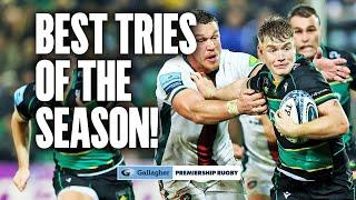  The Best Tries From The 2024/25 Gallagher Premiership Rugby Season!