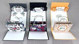 Gift Bag Pop Up Card - Mystery Stamping Revealed - 10-16-24