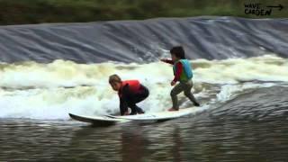 Kids Surfing at Wavegarden Wave Lagoon