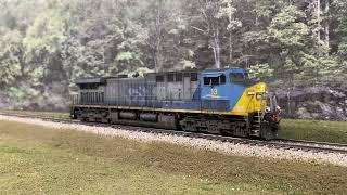 Scaletrains AC4400CW Custom LokSound 5 Sound File Project - CSX #13