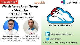 Welsh Azure User Group  - June 2024 Event