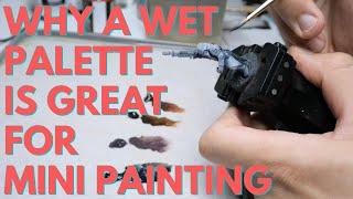 Why a Wet Palette is Great for Miniature Painting