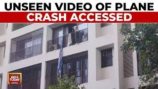 India Today Accesses Unseen Video Of Ahmedabad Plane Crash: Medical Students Jump To Safety