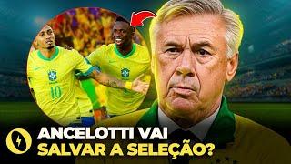 CBF ANUNCIA CARLO ANCELOTTI COMO NOVO TÉCNICO DA SELEÇÃO BRASILEIRA - FLOW NEWS - #484 #FN