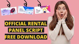 Official Perfect Panel Script Free Download || Original Perfect Panel Script Free Download