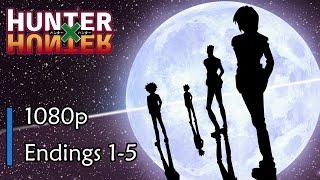 Hunter x Hunter Endings 1-5 | Full Versions | HD