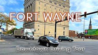 Driving in Fort Wayne, Indiana, USA