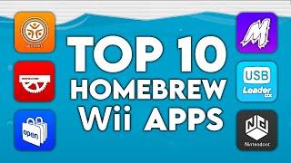 Top 10 Essential Wii Homebrew Apps! | Full Guide!