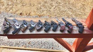 Sidearm Saturday! Revolvers galore! Wrangler, 617, 36, 637, Undercover, LCR, SP101, 15, GP100 FUN!