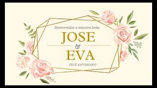 Nuestra boda ️‍FELIZ ANIVERSARIO️‍