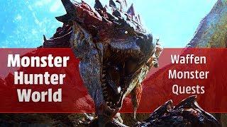 Monster Hunter: World - Gameplay und Tipps zu Monstern, Waffen und mehr