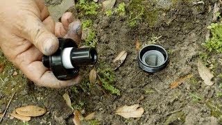 Rain Bird Pop-up Sprinkler to Drip Conversion