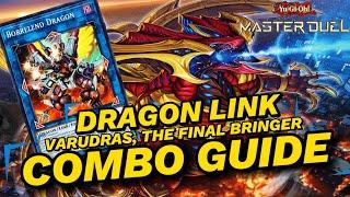 DRAGON LINK UPDATE ! NEW VARUDRAS COMBOS GUIDE [ Yu-Gi-Oh! Master Duel ]