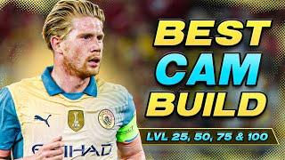 BEST CAM BUILD FOR LVL 25,50,75 & 100 | EAFC 25 Clubs