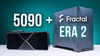 The Most POWERFUL SFF Gaming PC Build! RTX 5090 + Ryzen 7 9800X3D in a Fractal Era 2