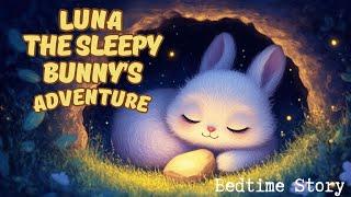 Luna the Sleepy Bunny’s Quiet Adventure  | Bedtime Story for Kids