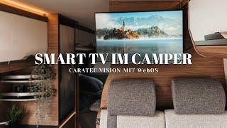 Endlich TV im Wohnmobil | 24" CARATEC VISION - SmartTV mit WebOS