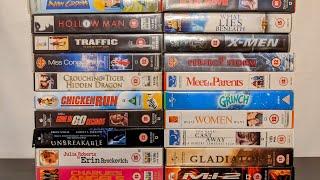 Top 50 Movies of 2000 Part 2 25 to 1 VHS Tape Collection 