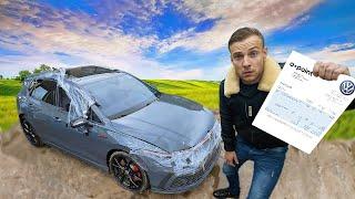 "REPARATIE KOSTEN' SCHADE VOLKSWAGEN GOLF 8 GTI!