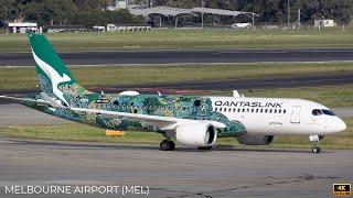 20 MINUTES morning PLANE SPOTTING at MEL |  MELBOURNE Airport Plane Spotting (MEL/YMML) | 4K