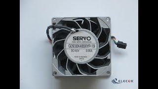 G0938X48BXYP-19 48V 0.95A 4wires cooling fan