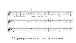 Gilles Binchois - Amours Mercy | Ensemble Gilles Binchois | Chanson bourguignonne