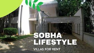 Sobha Lifestyle | Luxury Villa for Rent in Devanahalli ️ +91 99001 42491