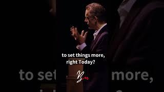 This is a tremendously powerful technique to improve yourself right now - Jordan Peterson