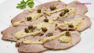 Vitello tonnato: la auténtica receta italiana con Joseba Arguiñano //Cocina Abierta