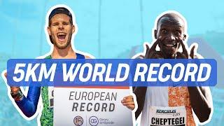 Joshua CHEPTEGEI - World Record Monaco 5km Herculis - 12:51