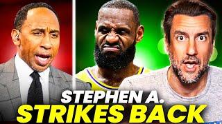 Stephen A. Smith STRIKES BACK Against LeBron James | OutKick The Show w/ Clay Travis