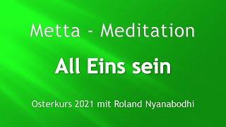 All Eins sein - Metta Meditation - Tag 8 Video 6 - Osterkurs 2021 - Roland Nyanabodhi