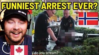 This Norwegian Police Arrest is HILARIOUS!!!