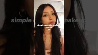 simple makeup tutorial/routine 