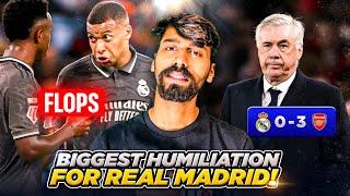 Biggest Humiliation of Real Madrid by Arsenal in Champions League quarter final 3-0 | Divyansh