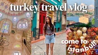 TURKEY TRAVEL VLOG | explore istanbul with me!